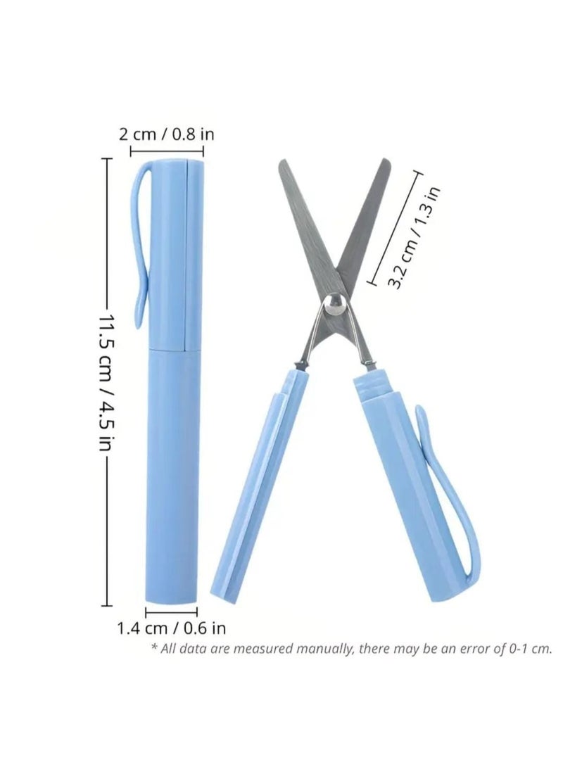 LDQ Portable Travel Scissors – Durable, Easy to Store, Wear-Resistant, Ideal for Office, School, Home & Travel – Perfect Birthday Gift - Image 3